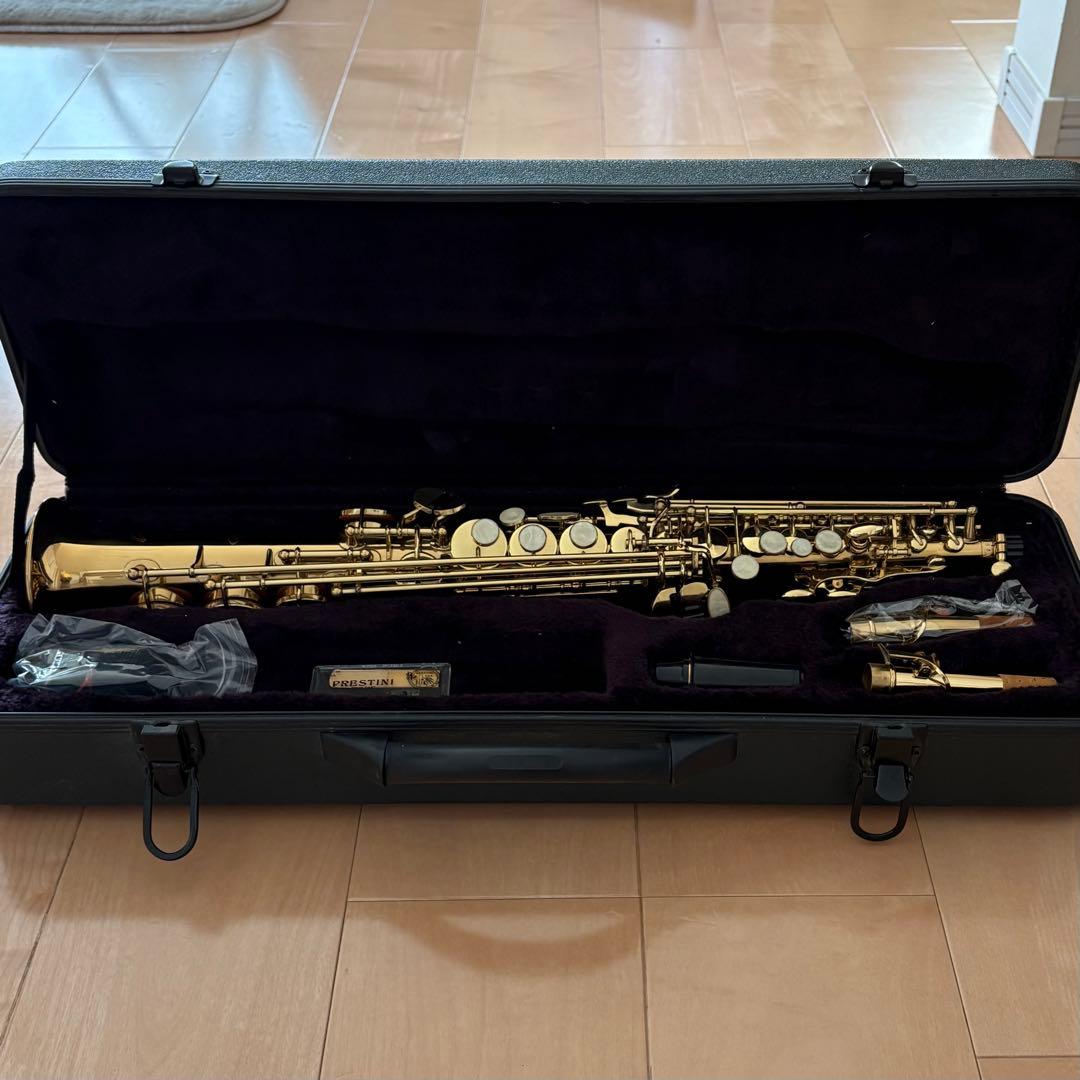 J. Michael ソプラノサックス 本体 ハードケース付き