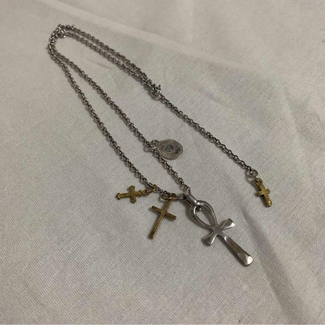 アクセサリー amp japan SmallEgiptianwithBrassCrosses amp japan(アンプジャパン)通販 GOTHIC TOKYO(ゴシックトウキョウ)公式