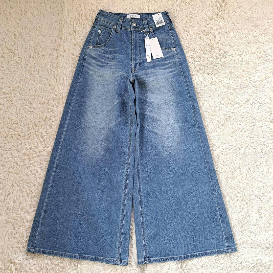 新品タグ付 24SS 別注 SOMETHING LISA スーパーワイドデニム