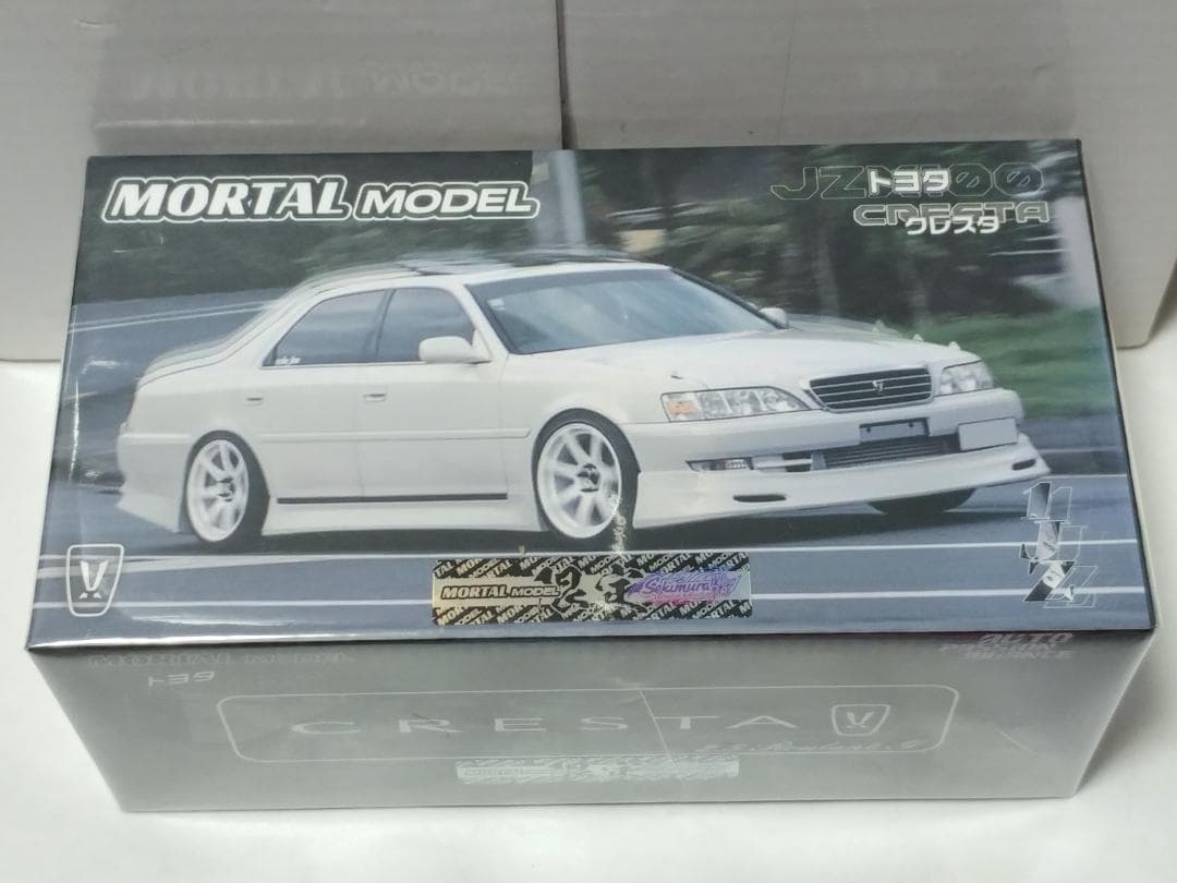MORTAL 1/64 トヨタ クレスタ カスタム ドリフト仕様 ホワイト - メルカリ
