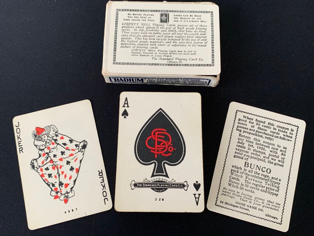 1900年製 FASTMAIL ビンテージトランプ - メルカリ