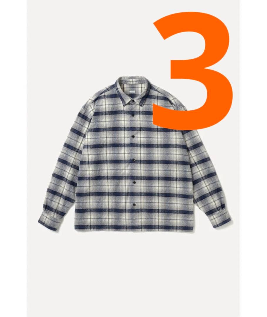 A.PRESSE Silk Nep Twill Check Shirtsサイズ3 - メルカリ