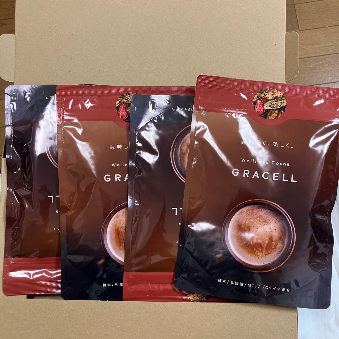 GRACELL ウェルネスココア 100g×4袋