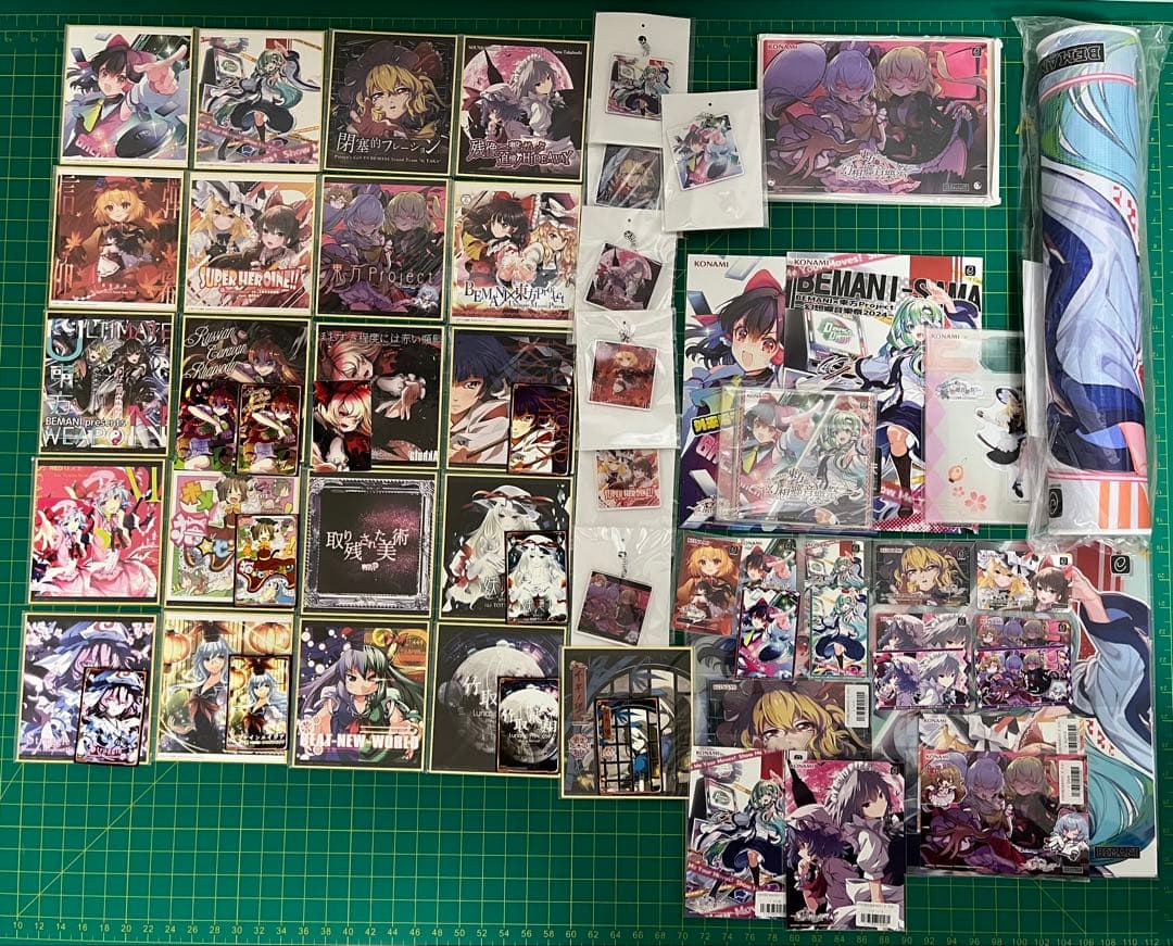 bemani 東方プロジェクト　幻想郷音樂祭関係まとめ売り　コナミ　くじ