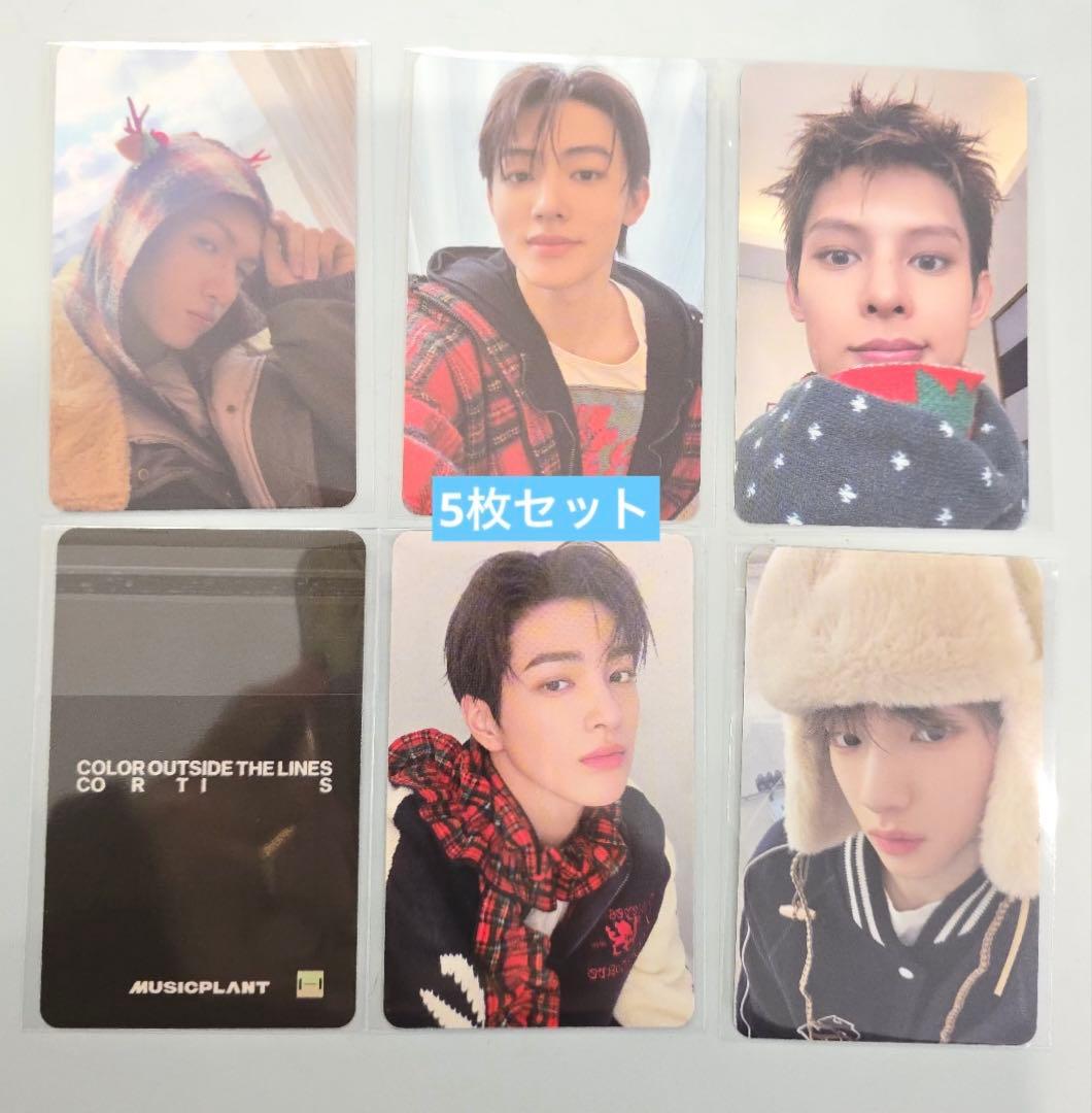 CORTIS 1st musicplant ラキドロ クリスマストレカ5枚セット