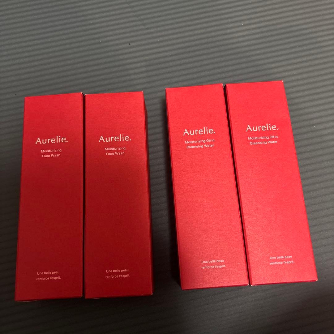 Aurelie. 保湿クレンジングオイルとフェイスウォッシュセット
