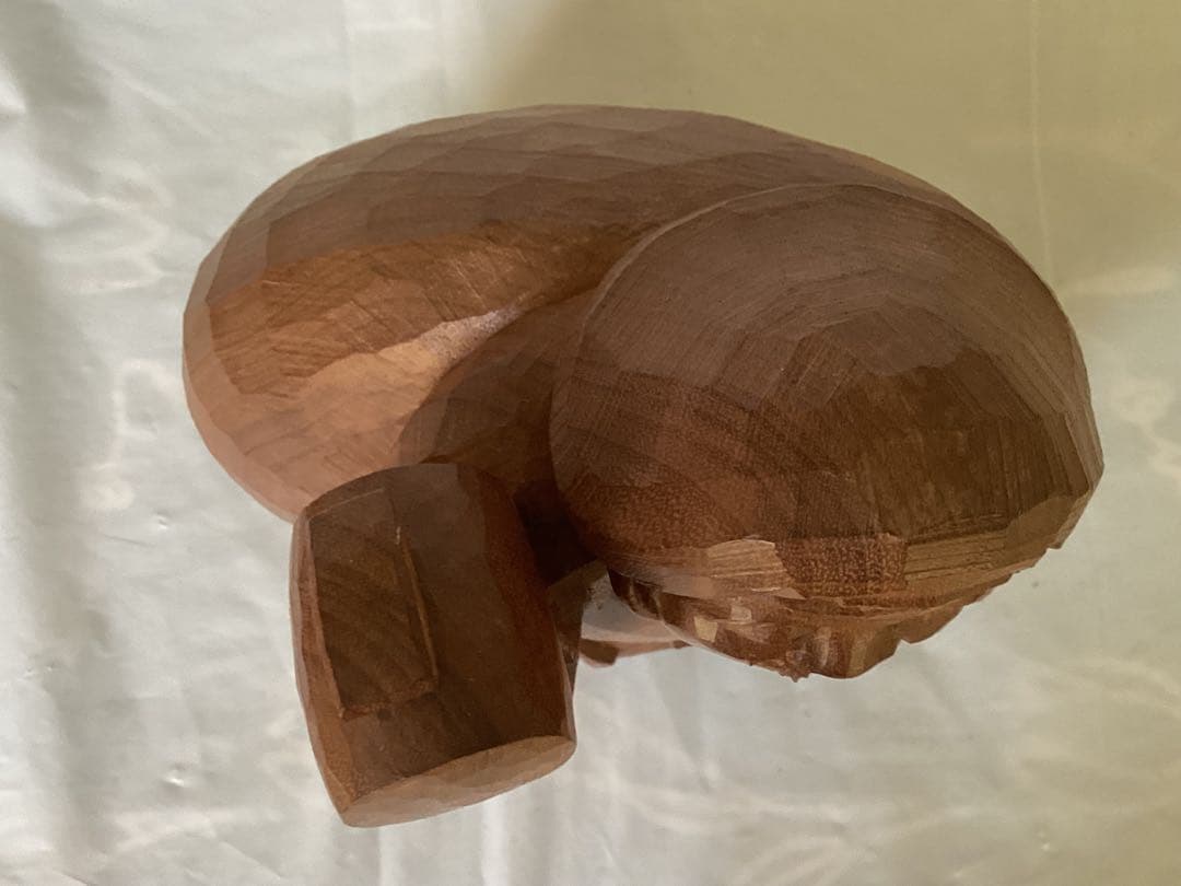 讃岐一刀彫 彫刻家 近藤宏・作 大黒天 縁起物 商売繁盛 木箱付 木製