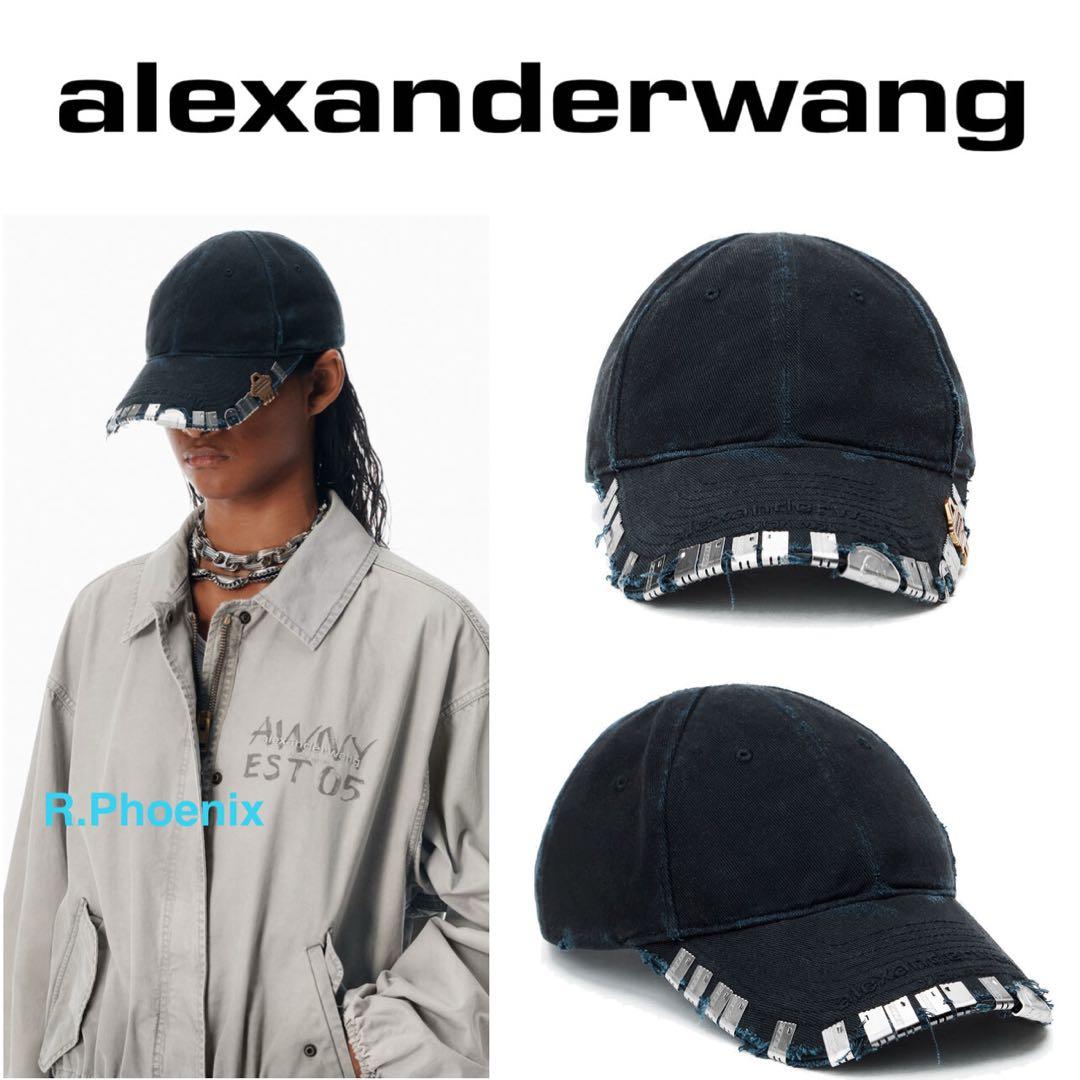 ALEXANDER WANG】BLACK HARDWARE CAP - メルカリ