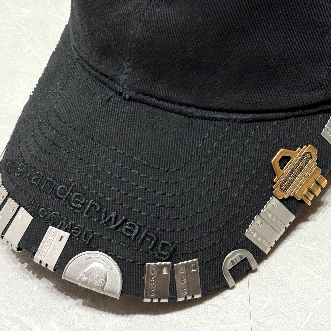 ALEXANDER WANG】BLACK HARDWARE CAP - メルカリ