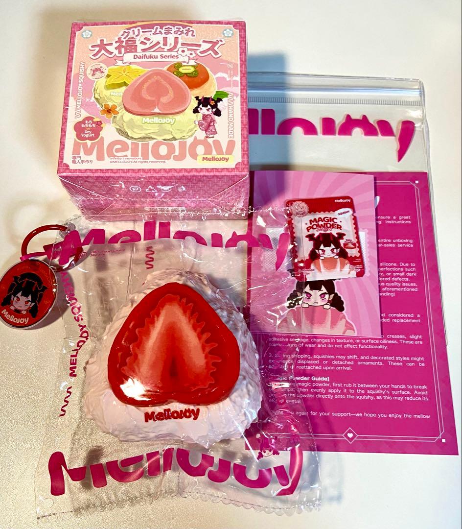 優*菜様 mellojoy メロジョイ スクイーズ 大福シリーズ ストロベリー メロジョイ mellojoy スクイーズ 大福シリーズ スターフルーツ｜Yahoo