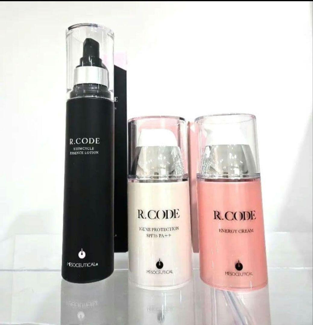 R.CODE　アールコード　化粧水&クリーム2種の3点セット