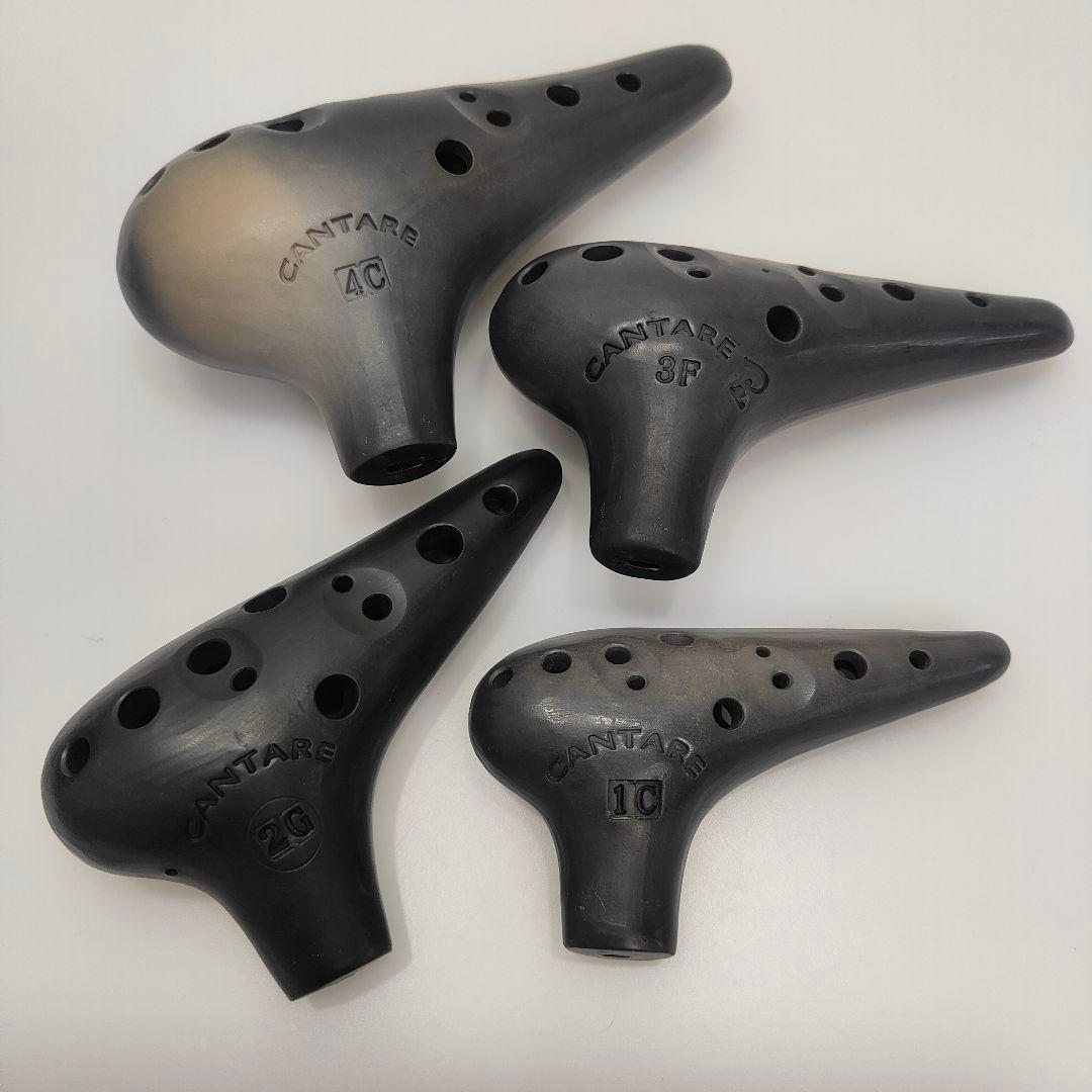 CANTARE オカリナ 1C.2G.3F.4C サイズ 4個セット