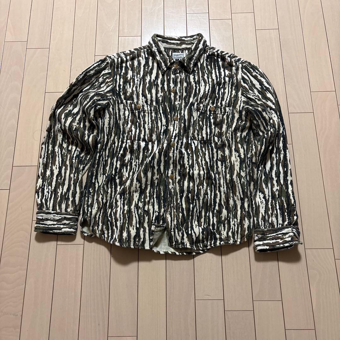 Tenderloin フランネル カモ シャツ camo military TENDERLOIN（テンダーロイン） T-ARMY JKT JF アーミー シャツ