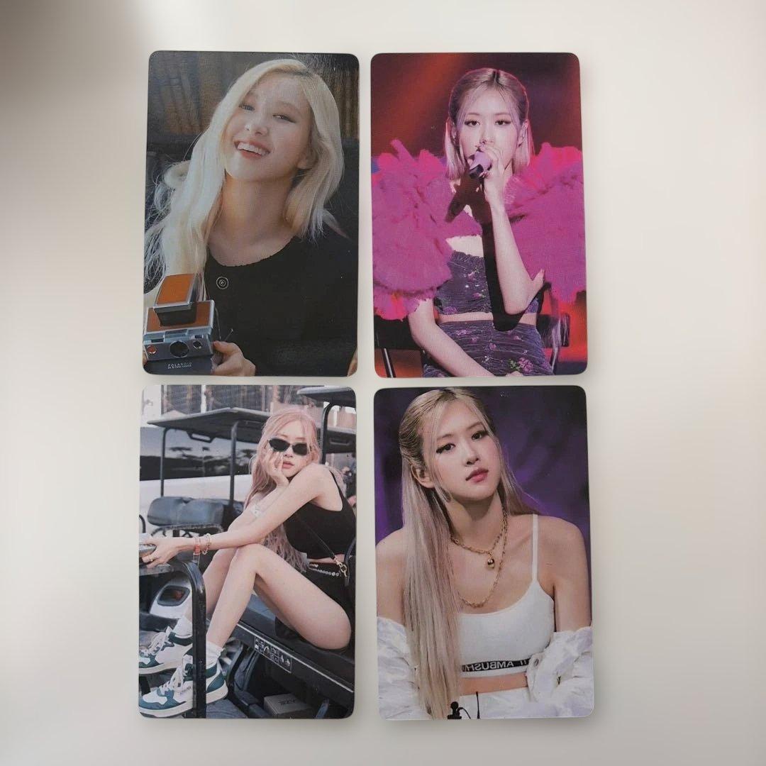 BLACKPINK ロゼ ROSE トレカ 4枚セット ⑤ - メルカリ