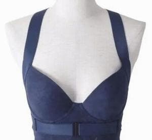 Lotus　ホルミー バンテージブラジャー ネイビー杢 M3 izumi BODY LABO（イズミボディラボ） ブラジャー ショーツセット