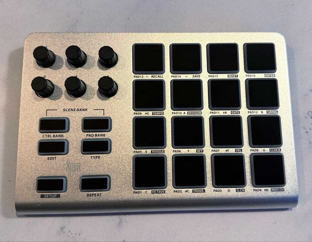 ESI Xjam MIDIパッド コントローラー ESI Xjam – United States