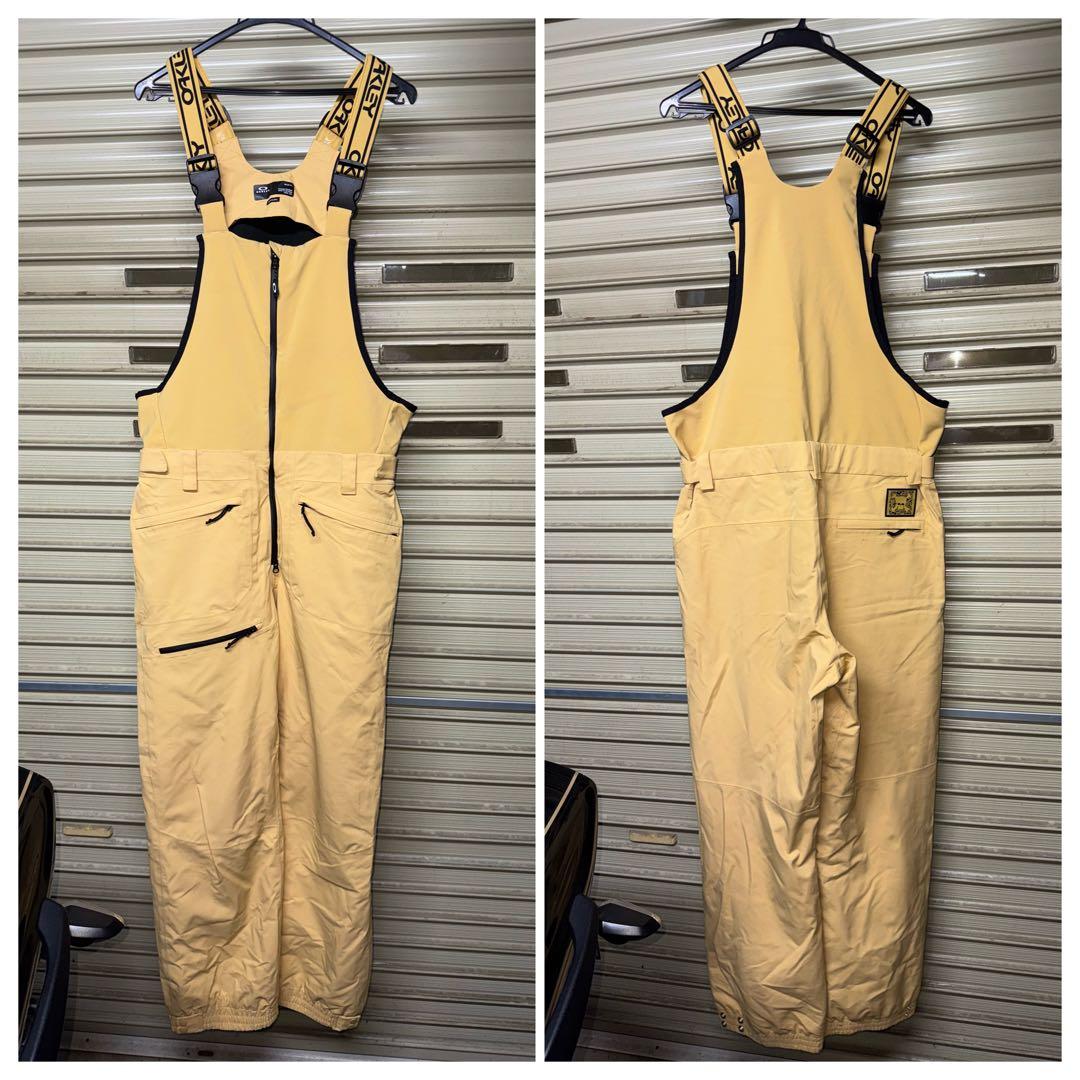 OAKLEY リラックスフィット スノーボードウェア M/L ビブパンツ