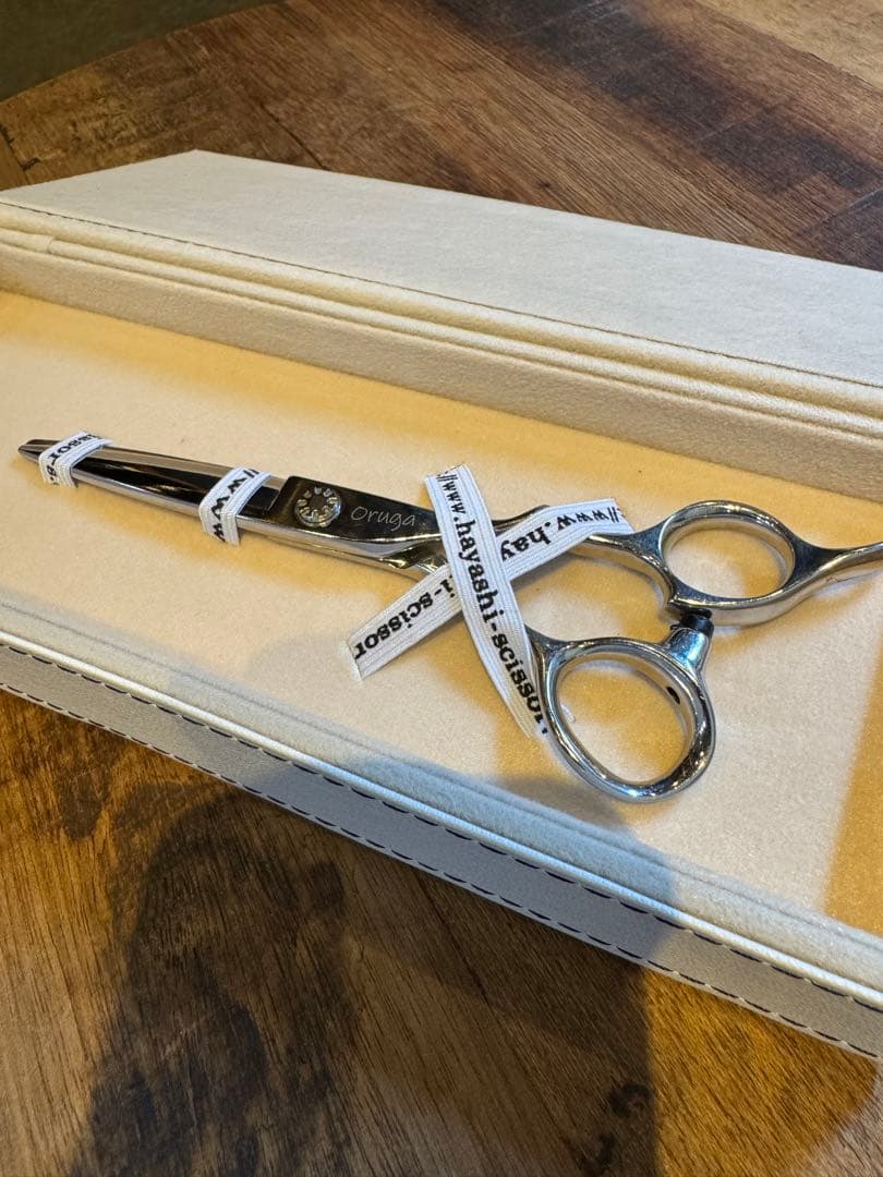 Origa ステンレスシザー 6インチ 専用ケース付き