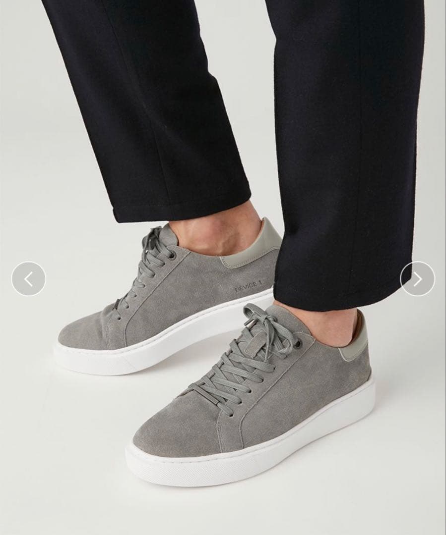 良品★AOURE device1 スウェードスニーカー　27.5cm