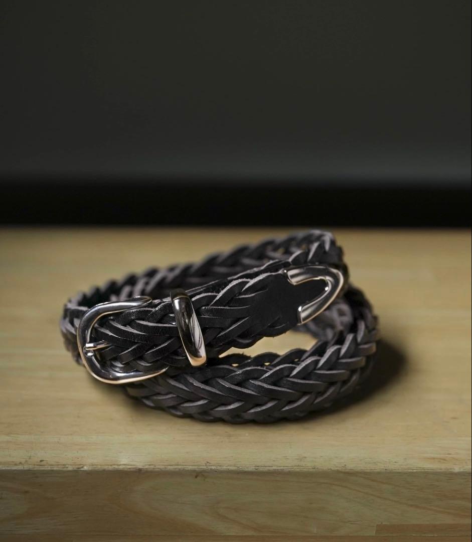 MB ULTIMATE FABRIC レザーメッシュベルト　ブラック　Ꮇサイズ