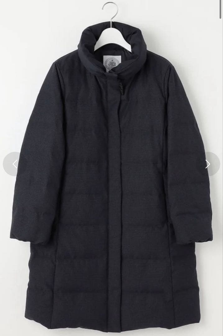美品 J.PRESS 千鳥 グレンチェック ロング ダウン コート 11 - メルカリ