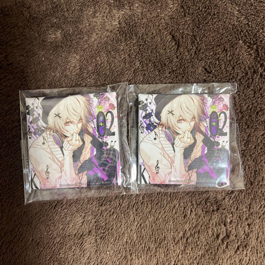 collar malice カラマリ　岡崎契　缶バッジセット