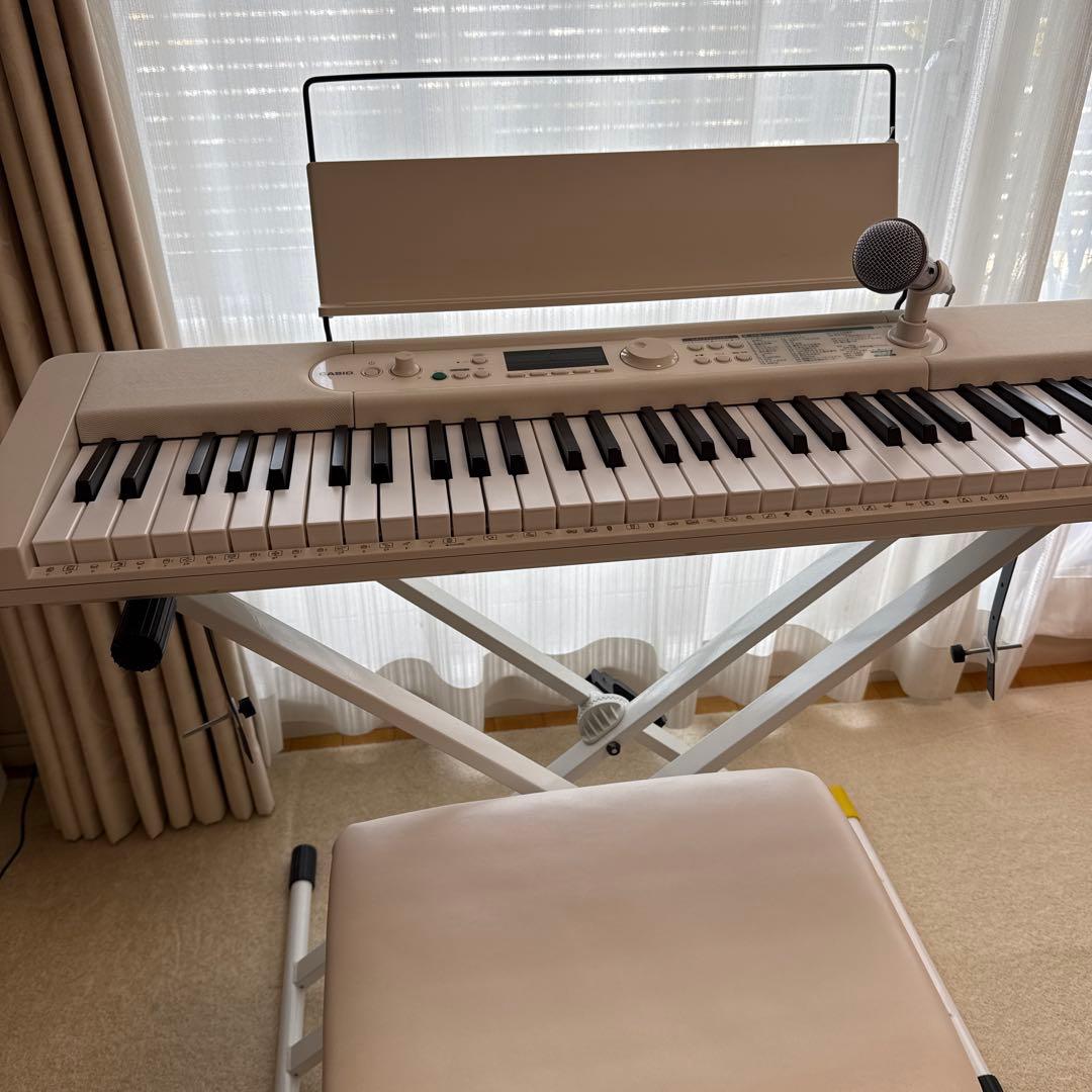 CASIO(カシオ)LK-530 スタンド椅子等セット！※使用年数1年！ - メルカリ