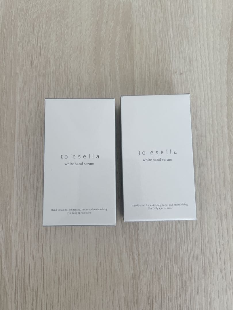 to esella ホワイトハンドセラム 2個セット ホワイトハンドセラム | to esella