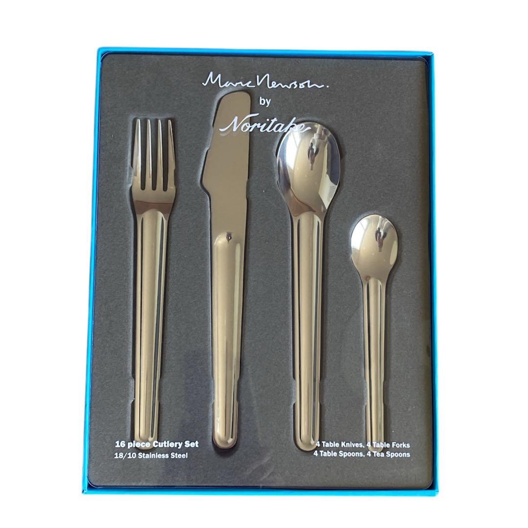【超希少】マークニューソン ノリタケ カトラリーセット 4人用 食洗器対応!!