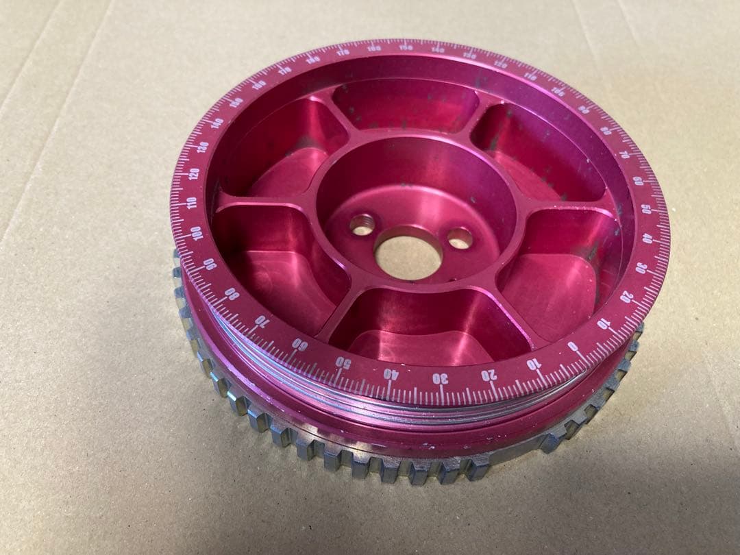 アバルト500/595 ハイパフォーマンスクランクプーリー 軽量