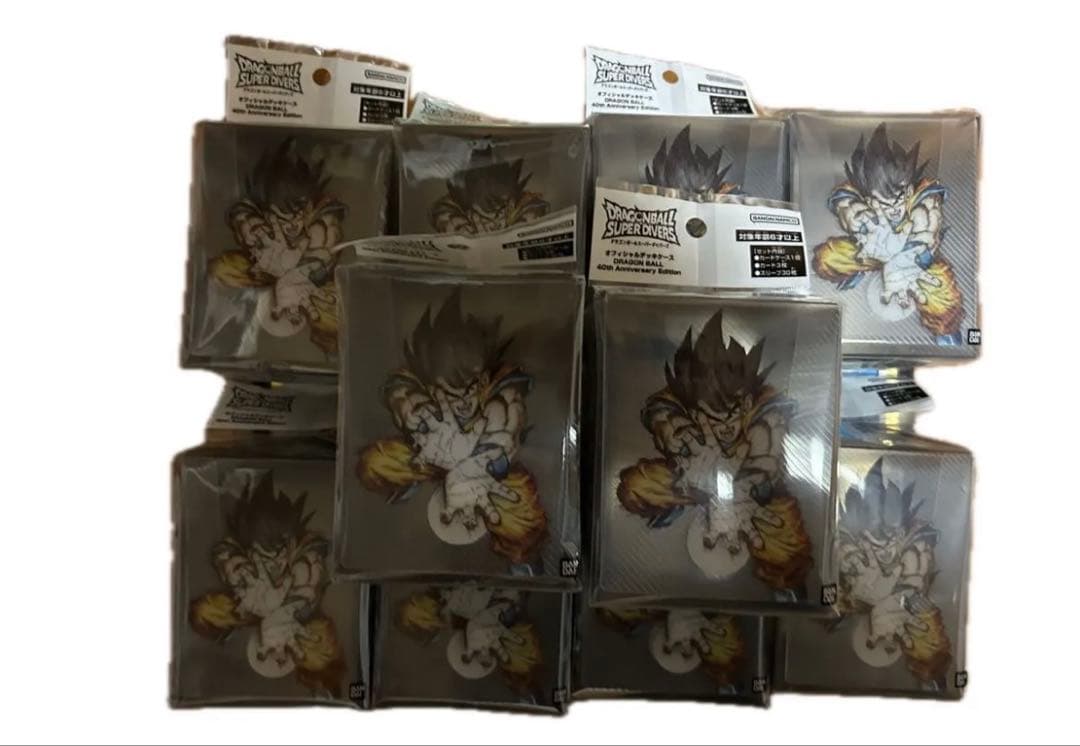 ドラゴンボールスーパーダイバーズ デッキケース　スリーブカード3枚入り10セット ドラゴンボール ダイバーズ オフィシャルデッキケース カード3枚