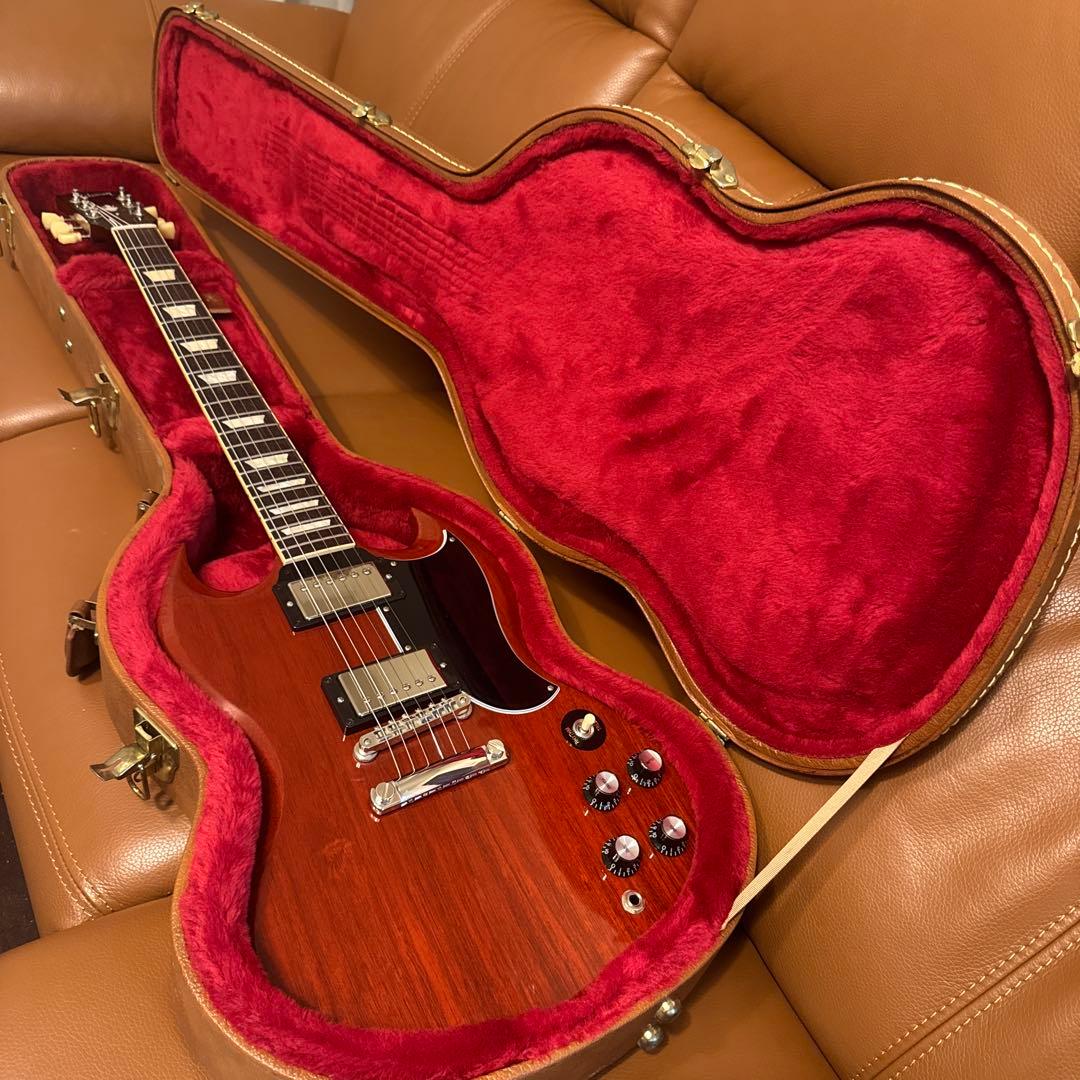 Gibson SG standard 61 サイン入り Gibson SG Standard '61 Reissue Cherry 2013 – Chicago Music Exchange