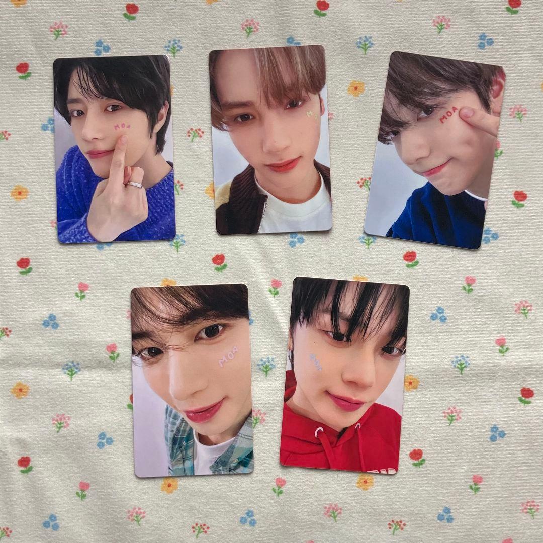 TXT MOA ZONE 限定 FC 特典トレカ 5枚 TXT FANLIVE FC特典 MOAZONE トレカ セット - メルカリ