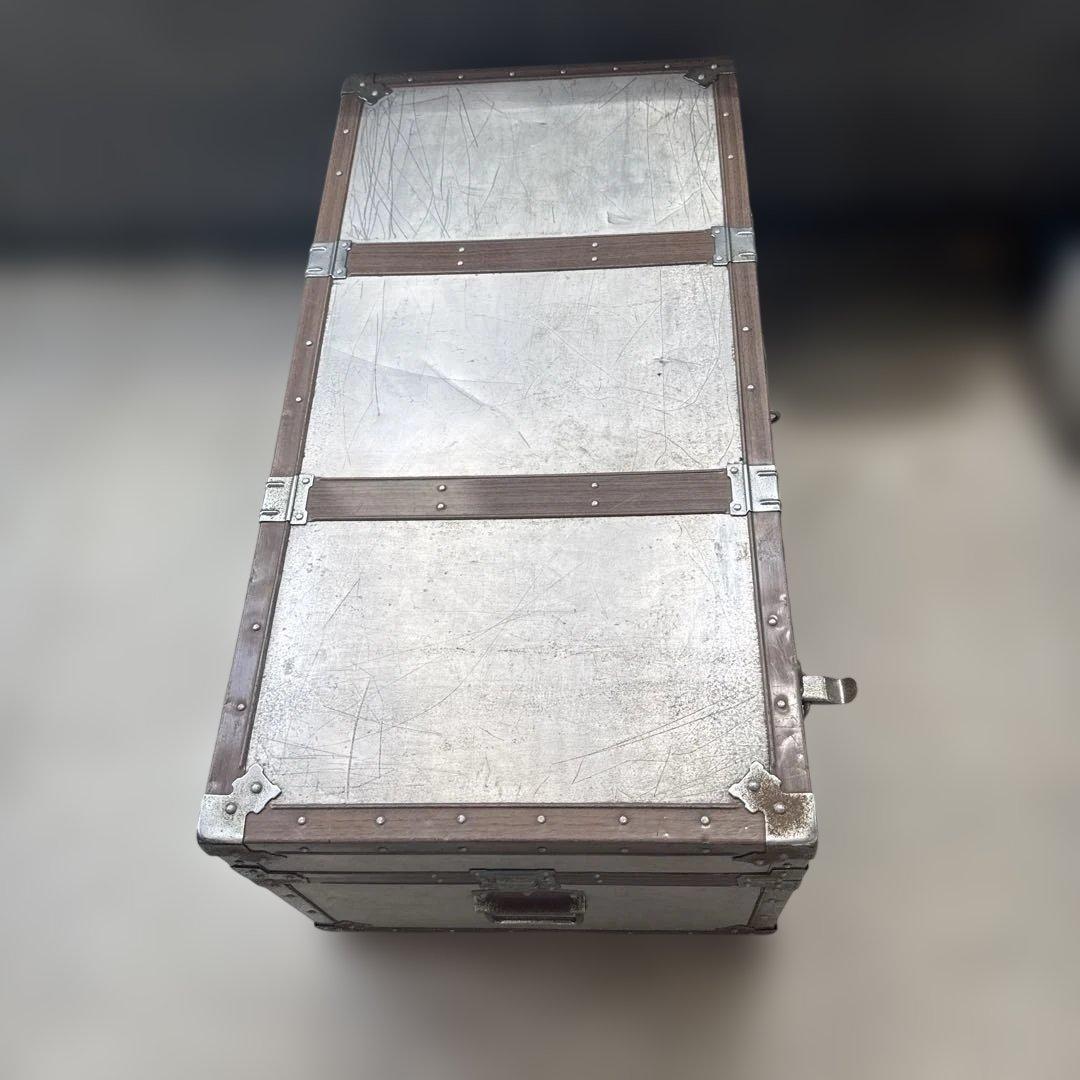 KOWA 60's トランク アルミ 船舶 収納 箱 台 ケース ボックス - メルカリ