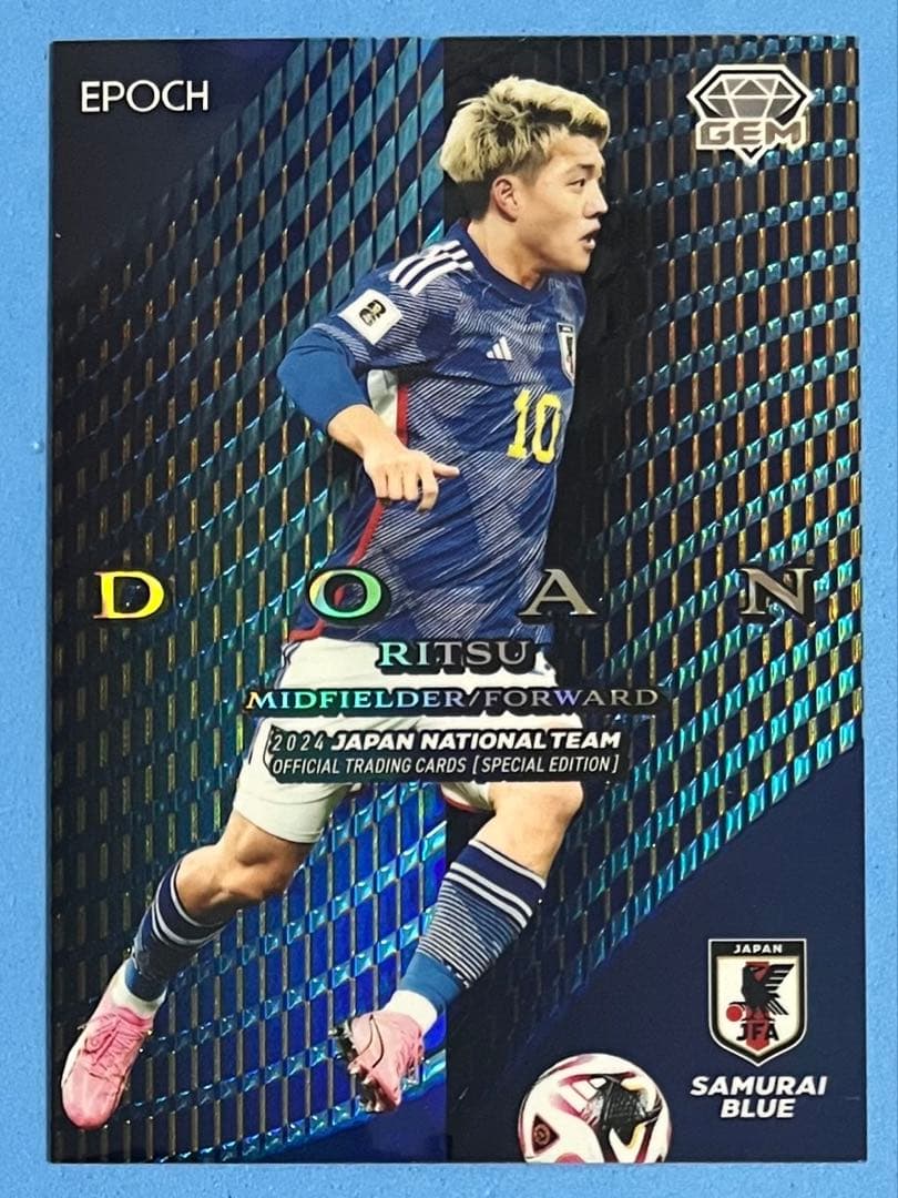 EPOCH 2024 サッカー日本代表 GEMカード 堂安律