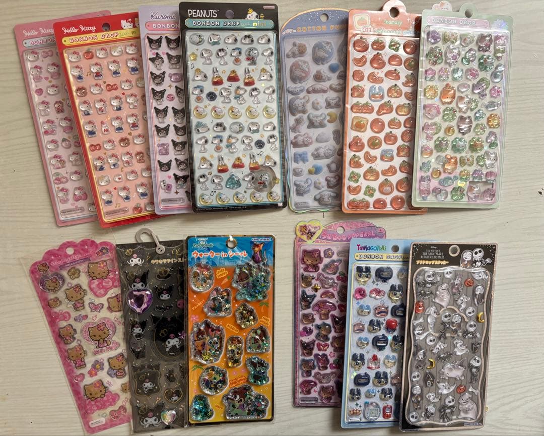 ボンボンドロップシール等　１３点セット