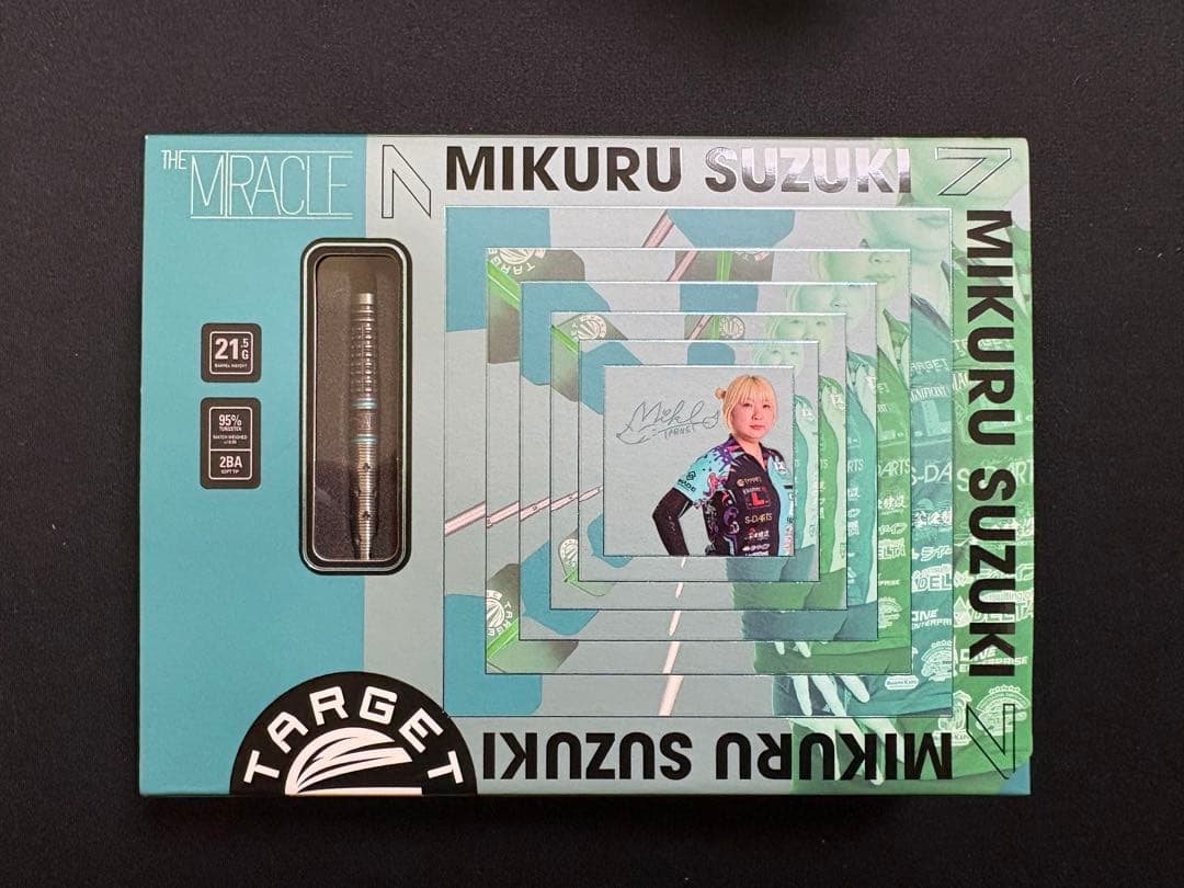 【ターゲット】ザ ミラクル G7 鈴木未来モデル エスダーツ限定モデル バレル【ターゲット】ザ ミラクル G7 鈴木未来モデル エスダーツ限定
