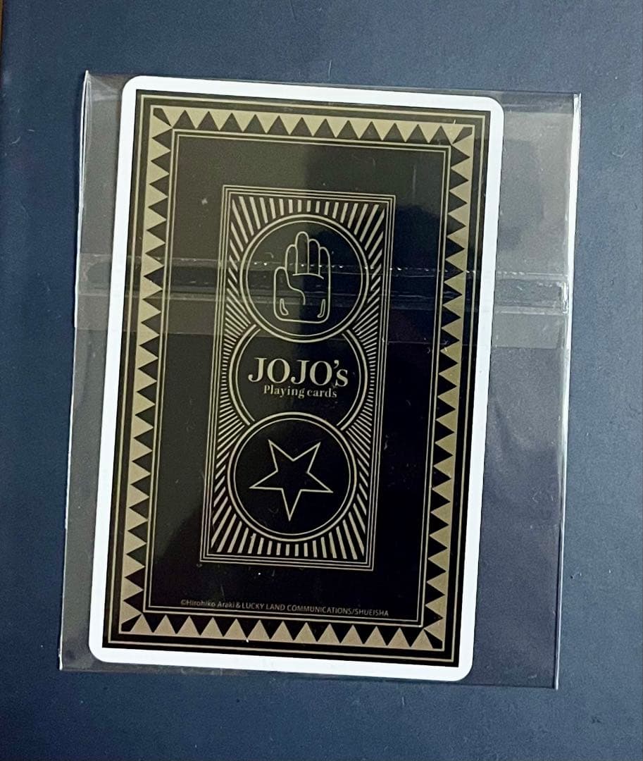 ジョジョの奇妙な冒険 トランプカード 黄金の風 プロシュート ペッシ