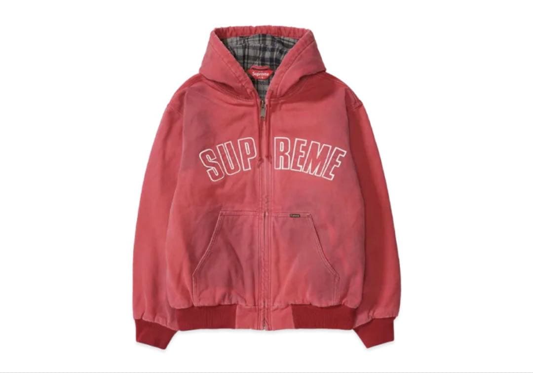 ジャケット・アウター Supreme reflective arc hood work jacket Supreme Reflective Arc Hooded Work Jacket – PIECES