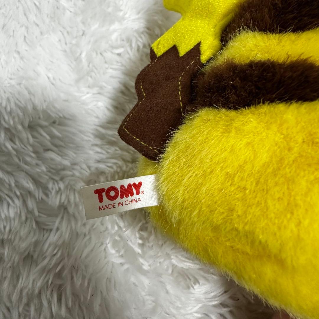 tomy ピカチュウ ぬいぐるみ 動作未確認 当時物 1999年 - メルカリ