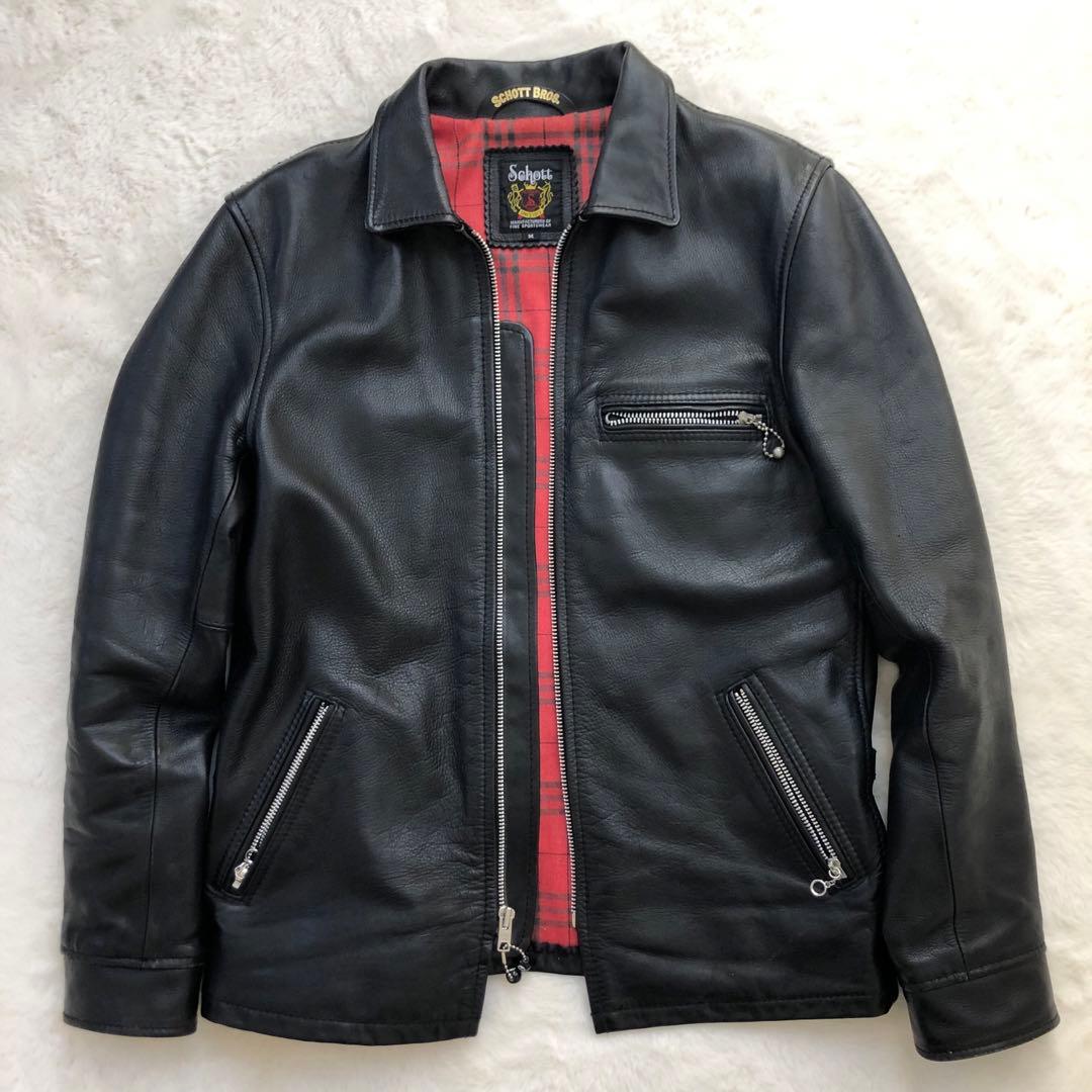 【美品】Schott ショット クラッシック トラック レザージャケット　牛革