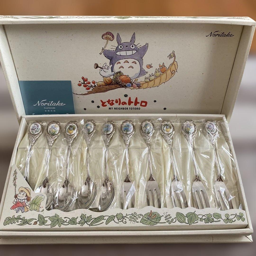 Noritake となりのトトロ カトラリーセット 10点