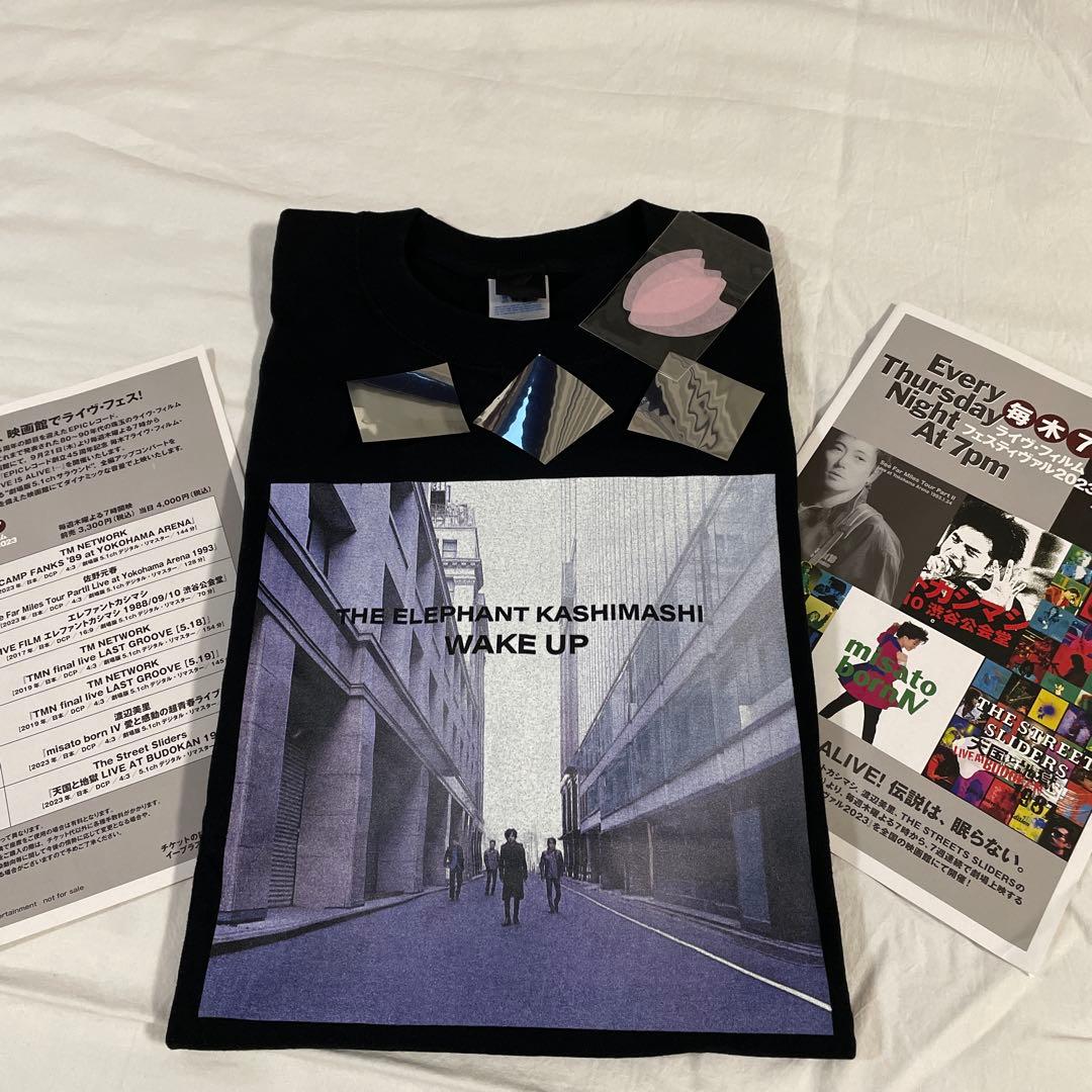 THE ELEPHANT KASHIMASHI WAKE UP Tシャツ