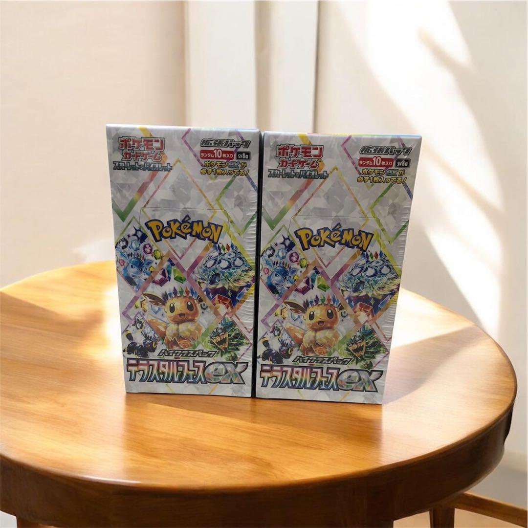 ポケモンカード テラスタルフェスex 2BOX シュリンク付き新品未開封