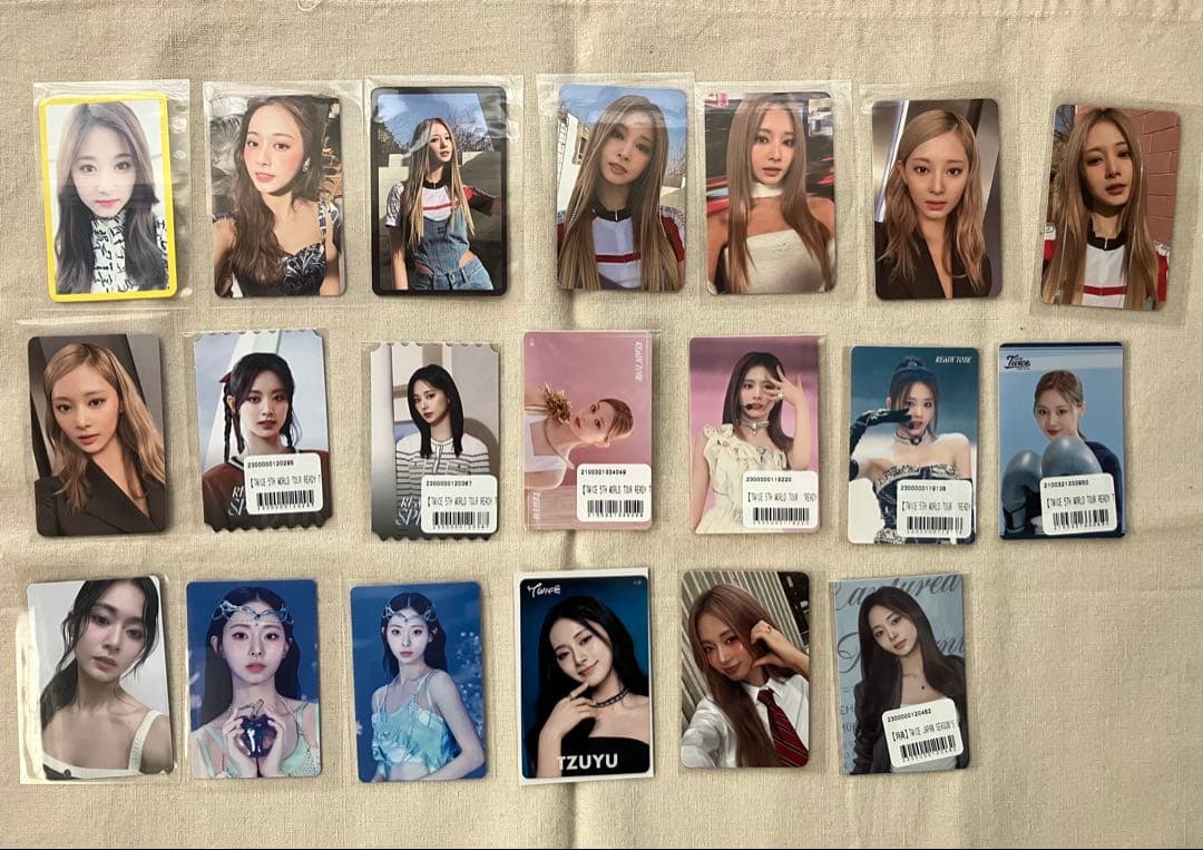TWICE ツウィ トレカ グッズセット まとめ売り バラ売り可 - メルカリ