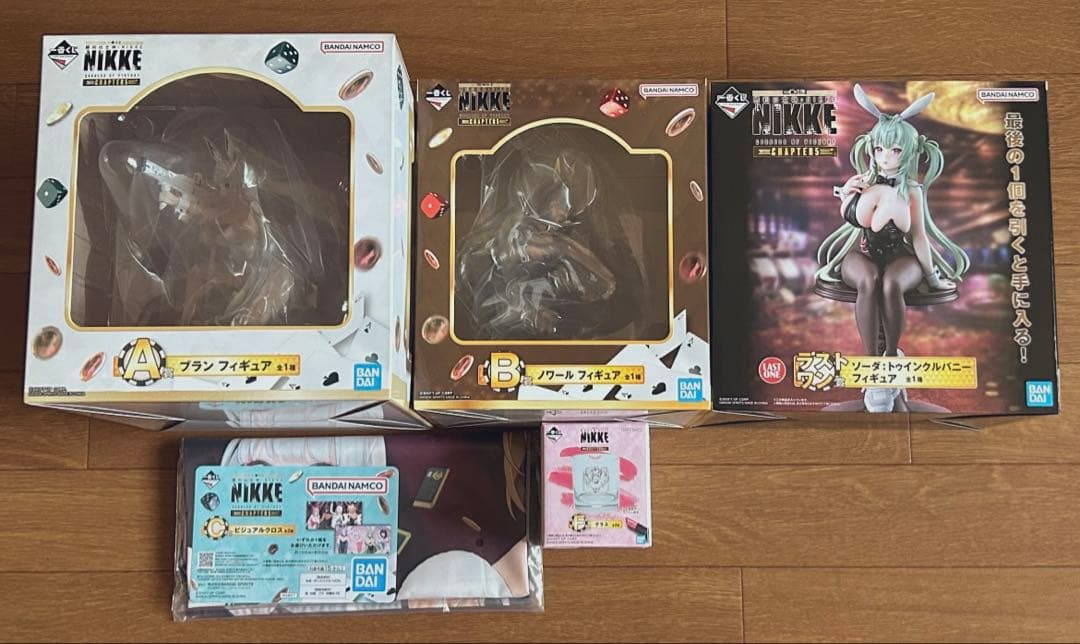 パ*ー様 一番くじ 勝利の女神:NIKKE CHAPTER5 ラストワン等34点