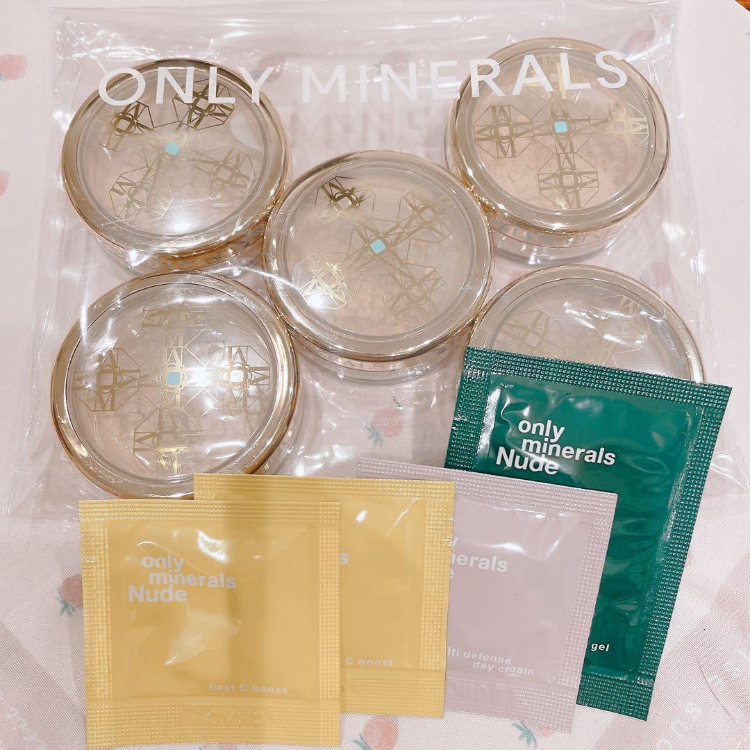 2.5g オンリーミネラル ファンデーション　オークル 5個 他 セット