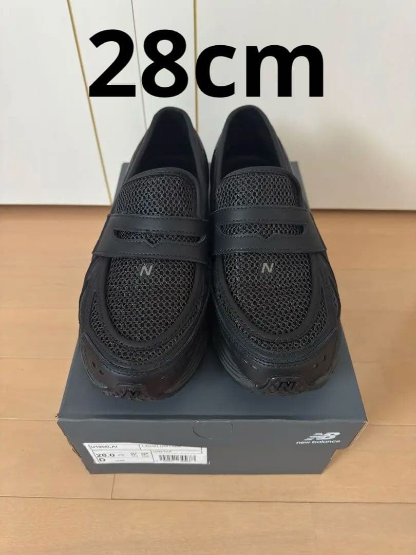 New Balance U1906LAI 28cm ブラック ローファー New Balance U1906LAI BLACK（ニューバランス U1906LAI-ブラック