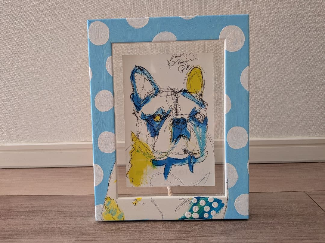 美品 Kitamuranaoto 北村直登 フレブル アートフレーム付 北村直登 木製フレーム入り フレブル 壁掛け - メルカリ