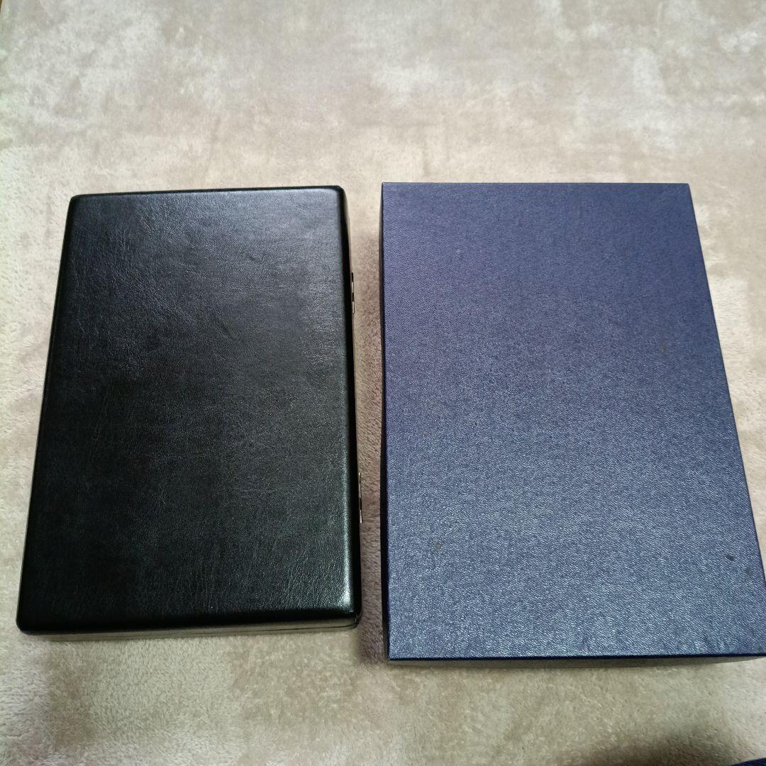 【新品】黒　三味線　バチケース　撥入れ　地唄2丁入れ